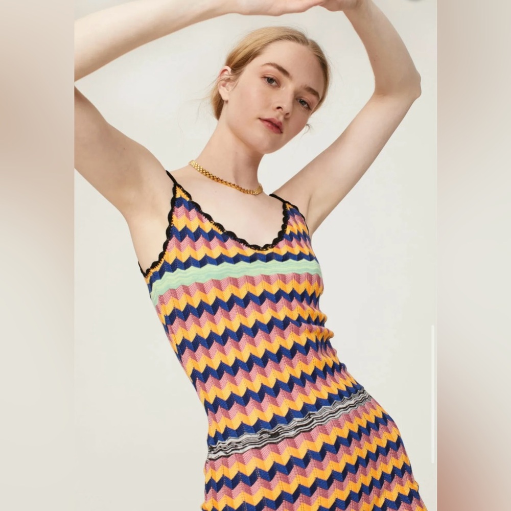 NWT Scotch & Soda Born to Love Knit Midi Dress